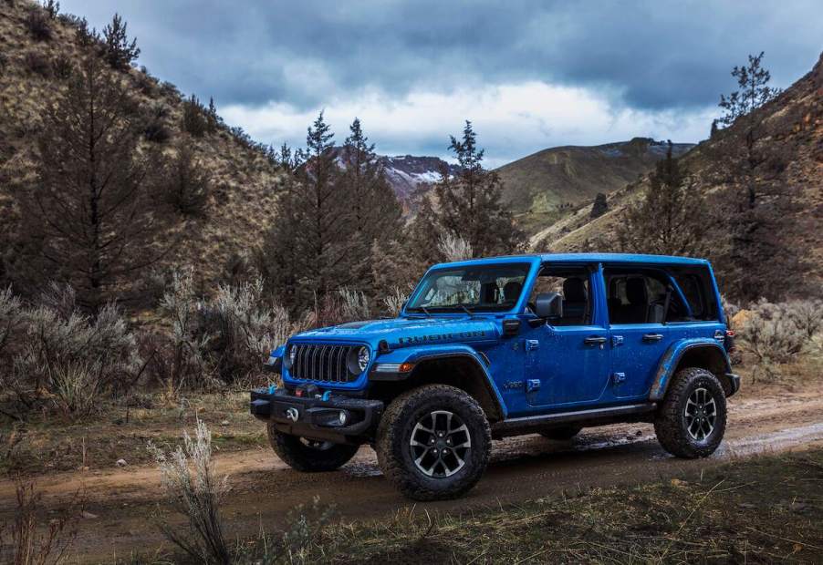 A fully loaded 2024 Jeep Wrangler Rubicon X 4xe