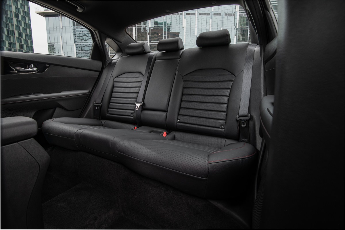 Kia Forte GT back seats