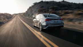 2023 Kia Forte GT from the back.