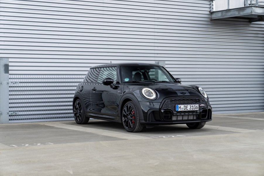 Mini Cooper JCW hot hatch in 2023