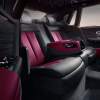 The back seat of a Rolls-Royce Phantom Series II luxury car