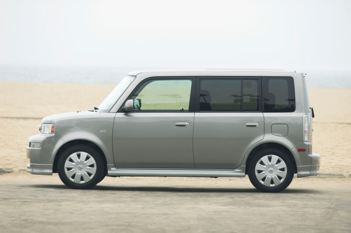 The Scion xB cube car