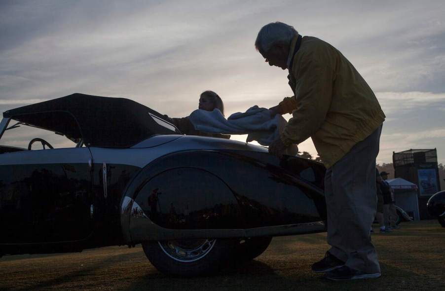 One of the first convertible cars: 1937 Peugeot 402 Pourtout Cabriolet