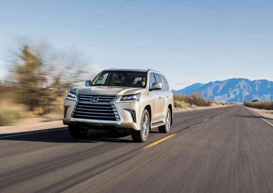 The Lexus luxury brand 2018 LX