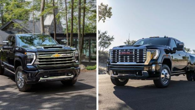 2024 Chevy Silverado HD vs. 2024 GMC Sierra HD: Heavy-Duty Duel