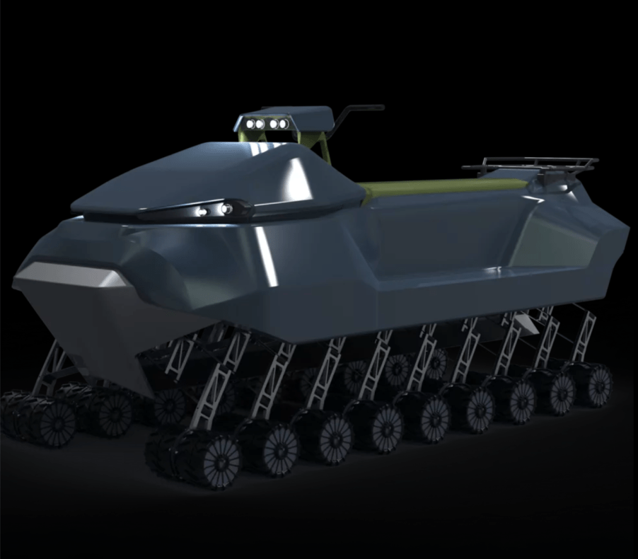 18 Wheels Prototype ATV off-roader