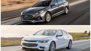 2018 Hyundai Sonata vs 2018 Chevy Malibu: Used sedans