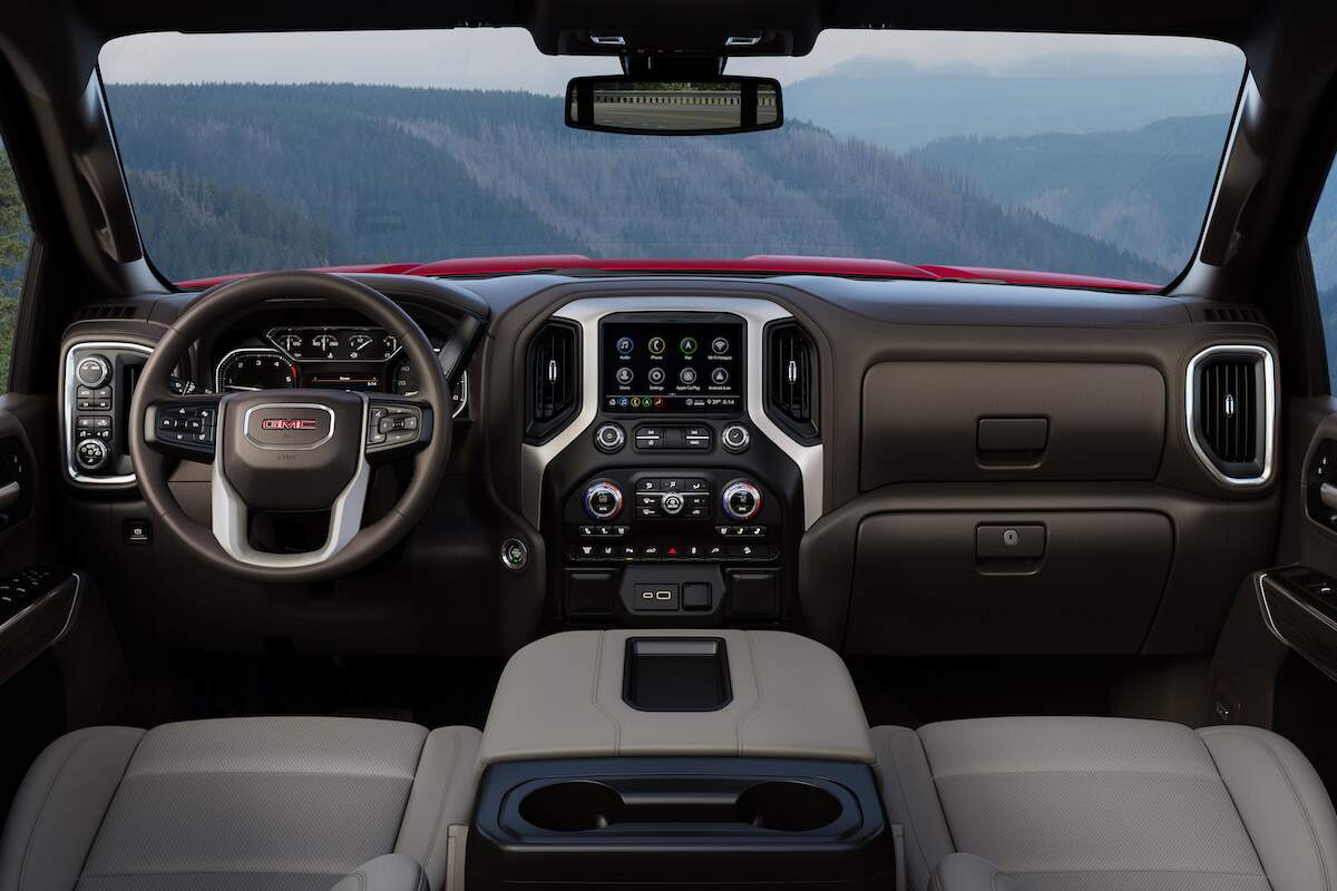 2023 GMC Sierra 3500HD interior