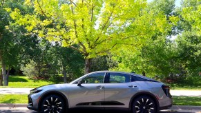 A side view of the 2023 Toyota Crown