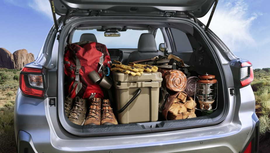 2024 Subaru Crosstrek cargo space