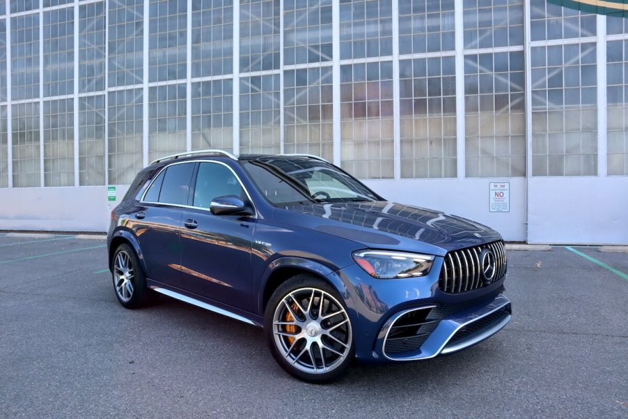 2024 Mercedes-Benz GLE 63 AMG front corner view