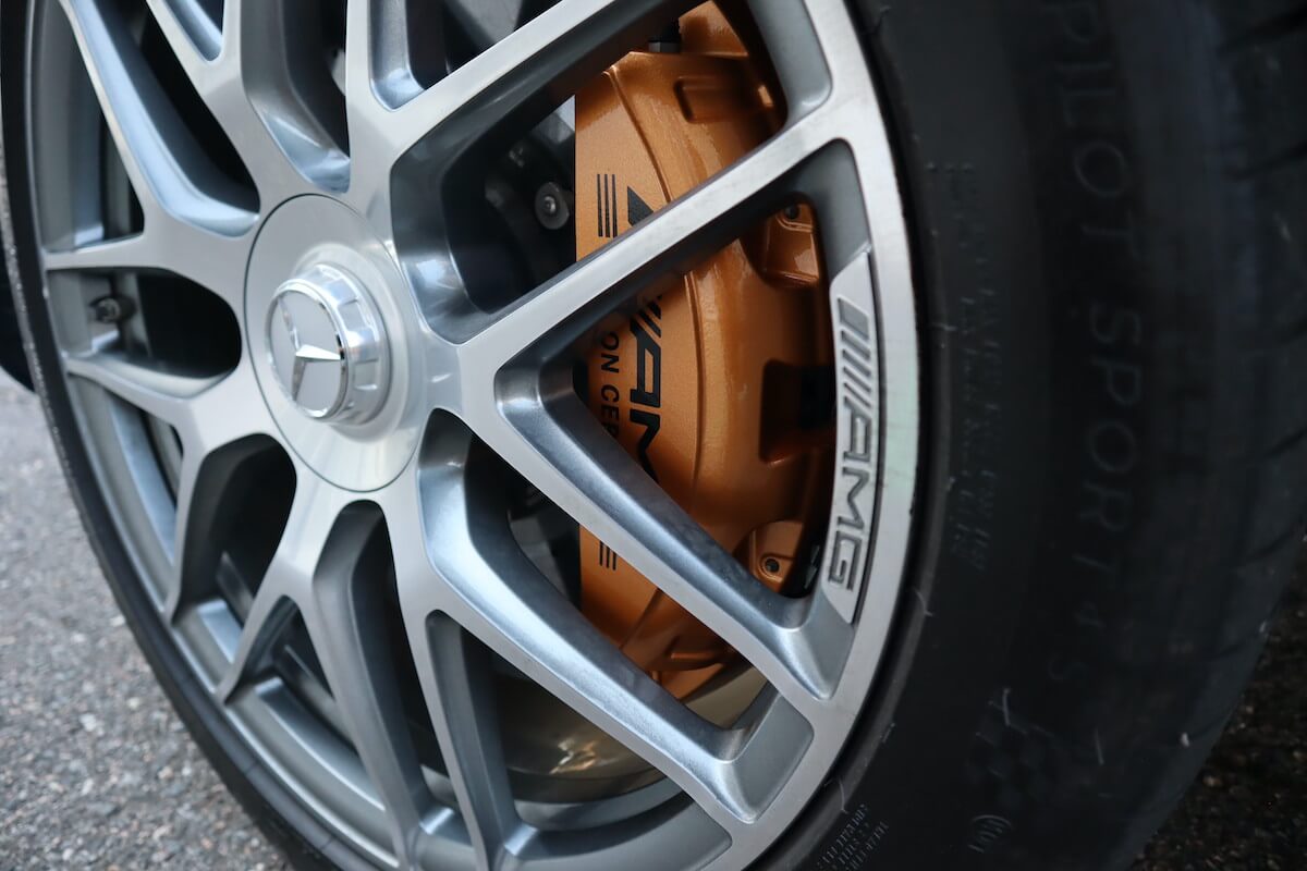 2024 Mercedes-Benz GLE 63 AMG carbon ceramic brakes