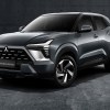 Dark 2024 Mitsubishi Compact SUV on dark background