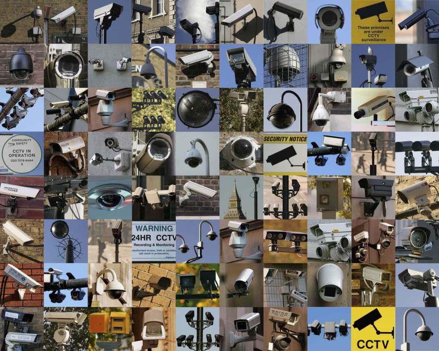 Collage of security and ALPR cameras