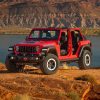 The 2024 Jeep Wrangler with the Jeep Peroformance Parts 2-inch lift kit