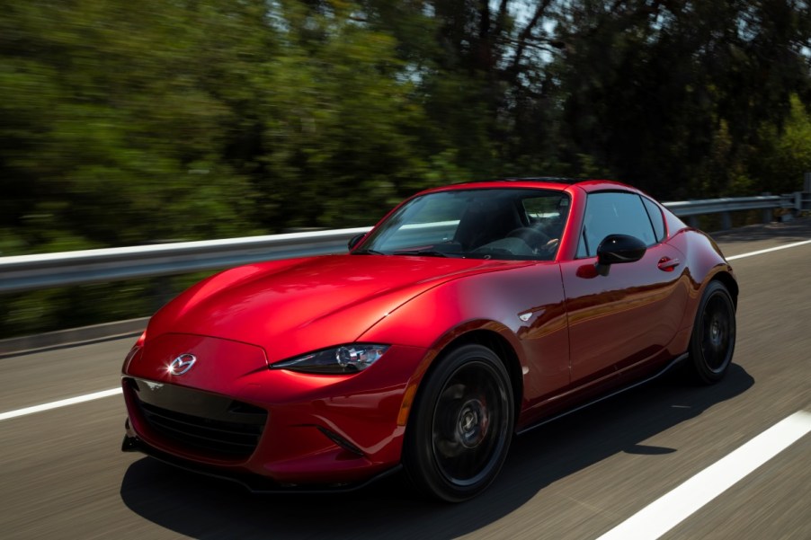 2023 Mazda Miata, which is seeing a sharp sales spike