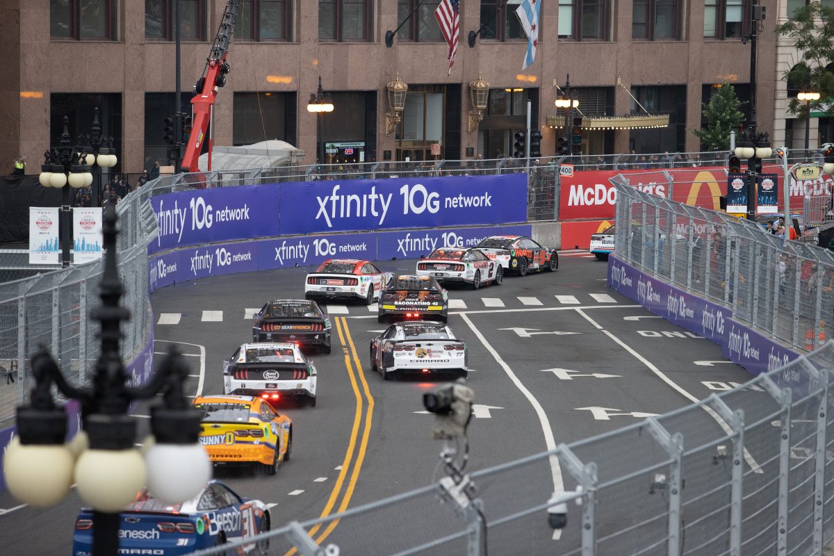 NASCAR Cup Cars at Chicago