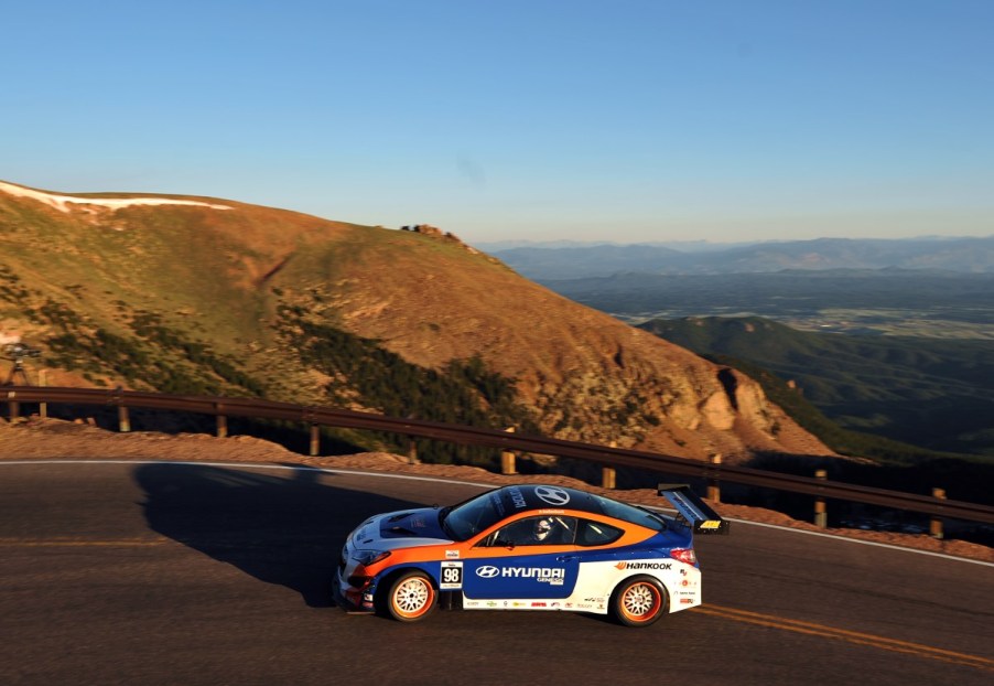 Hyundai Pikes Peak Hill Climb race car