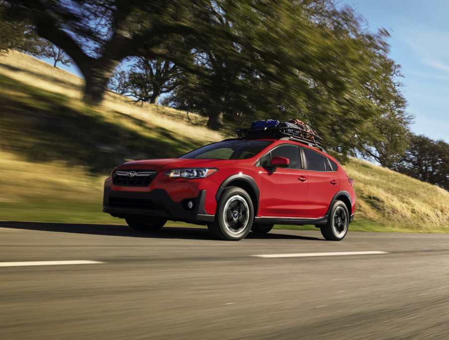 The 2023 Subaru Crosstrek manual transmission is available on this trim