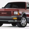 1992 GMC Typhoon performance SUV on white background