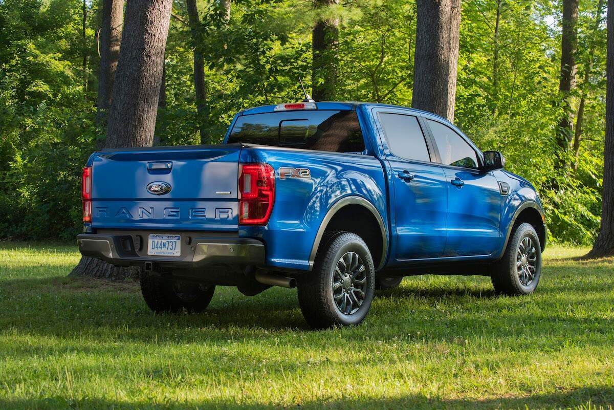 2019 Ford Ranger rear exterior