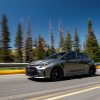 A driving shot of the 2023 Toyota GR Corolla