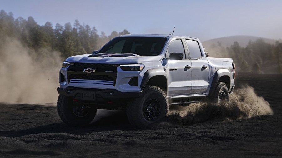 White 2024 Chevrolet Colorado off-road