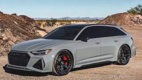 New car colors skew toward gray, like this Audi RS6 Avant in Nardo Gray