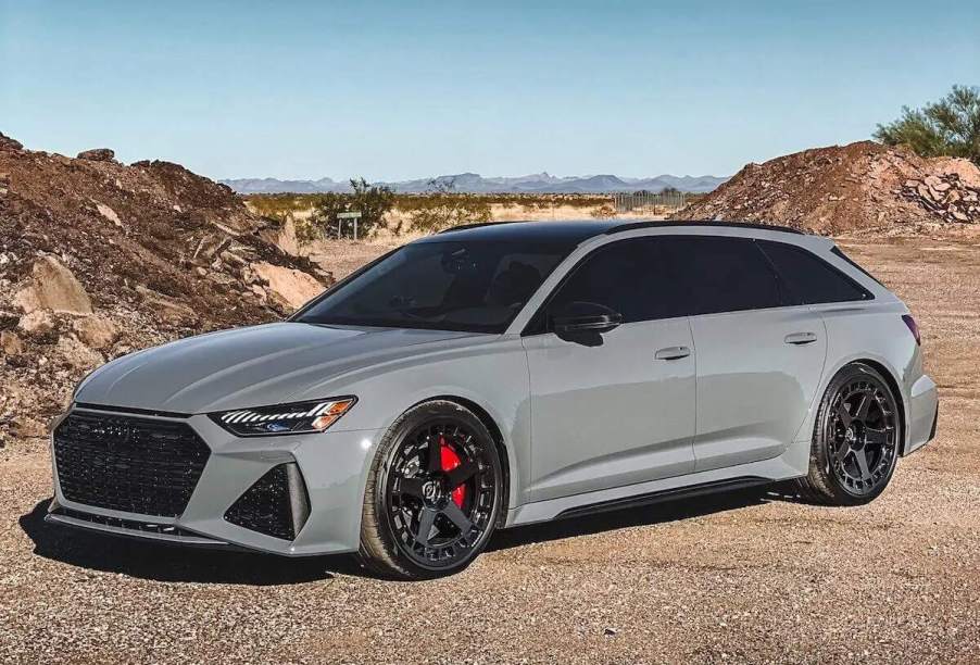 New car colors skew toward gray, like this Audi RS6 Avant in Nardo Gray