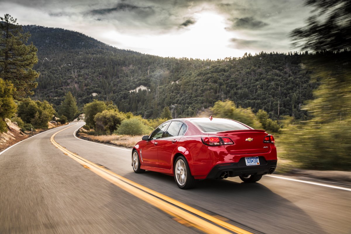 2017 Chevy SS rear