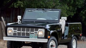 1968 Ford Bronco U13 "Roadster" painted in black