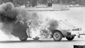 Ford Pinto car fire