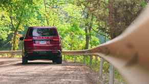 This large Jeep Wagoneer SUV can tow up to 10,000 pounds