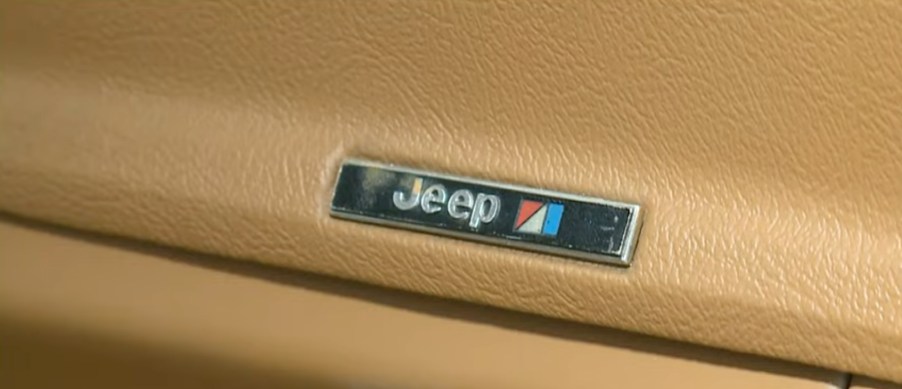 1970s Jeep badge