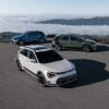 A lineup of three different 2023 Kia Niro models parked. Kia Niro sales are starting to increase.