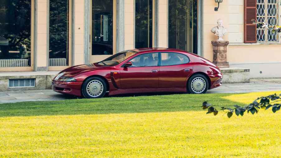 Bugatti EB112 profile