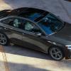 An overhead shot of a parked 2024 Audi A3 subcompact executive car/luxury sedan model