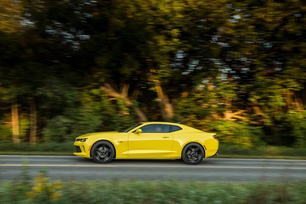 2018 Chevy Camaro profile