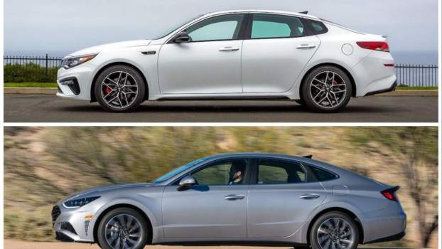 Is the 2020 Kia Optima or the 2020 Hyundai Sonata the Better Used Midsize Sedan?