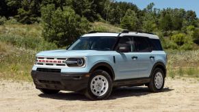 2023 Ford Bronco Sport Heritage Edition. Ford sales for the Bronco Sport are up in August