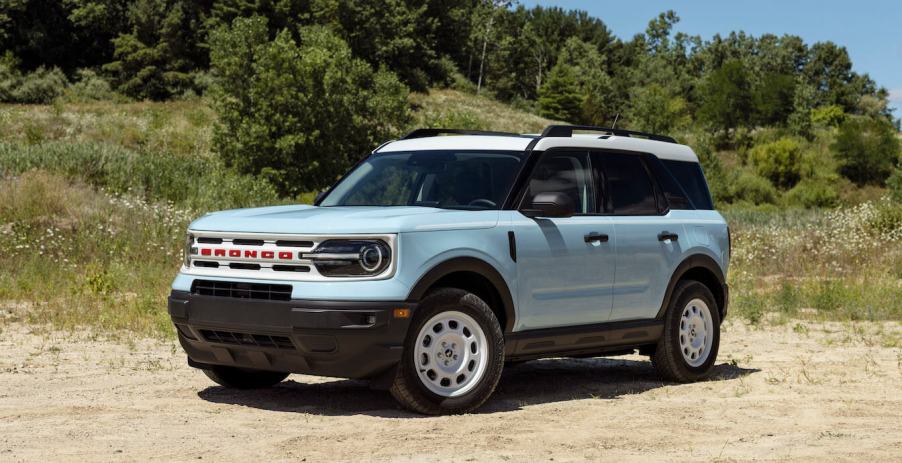 2023 Ford Bronco Sport Heritage Edition. Ford sales for the Bronco Sport are up in August