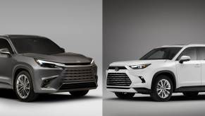 Comparing the 2024 Lexus TX and the 2024 Toyota Grand Highlander