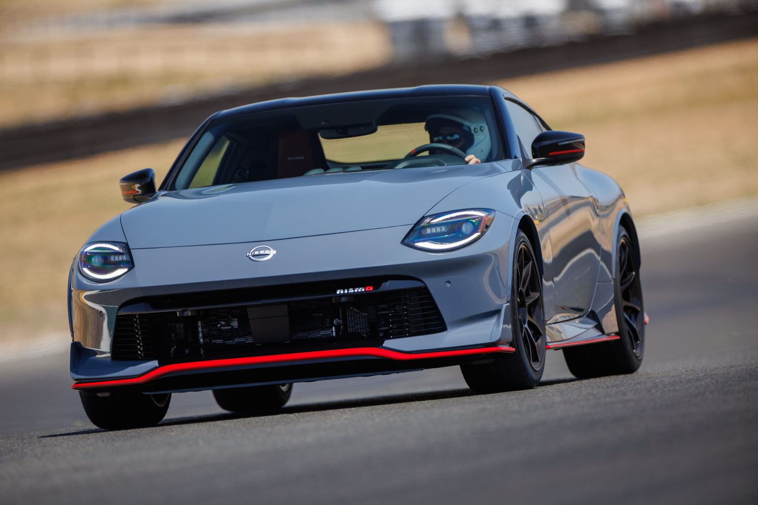 The 2024 Nissan Z NISMO on the track