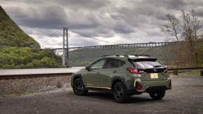 The 2024 Subaru Crosstrek back end