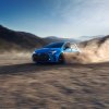 2024 Toyota GR Corolla sliding through the desert.