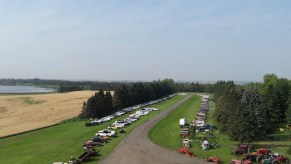 230 Cars in a field in Canada