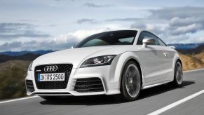 Audi TT-RS front driving