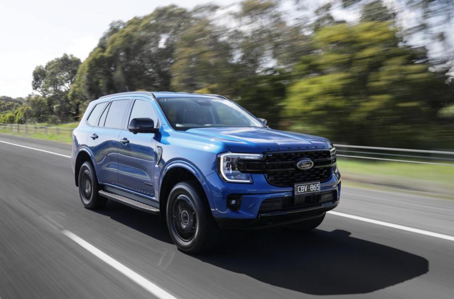 The Ford Everest SUV is similar to the Ford Raptor