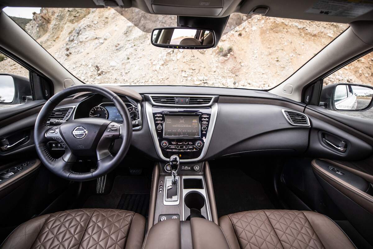 Fully loaded 2024 Nissan Murano cockpit