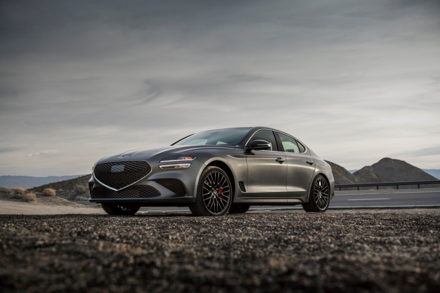 2024 Genesis G70 gray